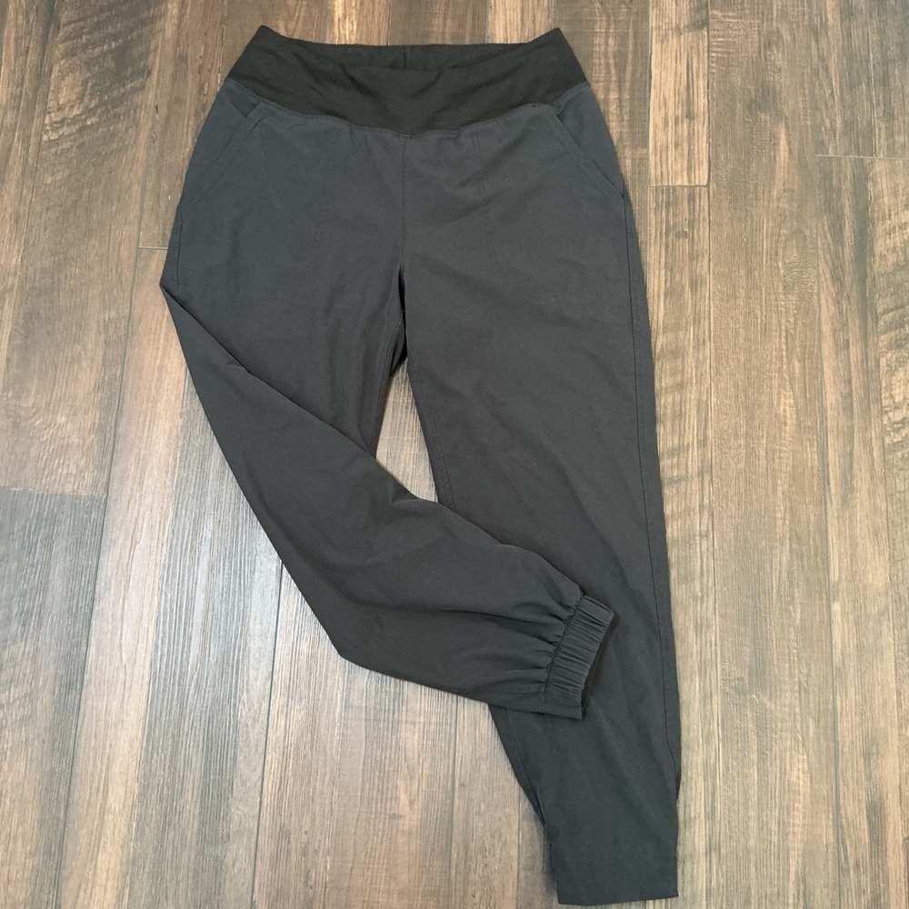 Patagonia Happy Hike Studio Jogger Pants Black 21181 Stretch Tapered Small Hike